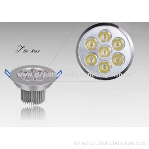 7W LED Ceiling Spotlights, Spotlights Clothing Store Full Of High-Power Spotlights Backdrop
